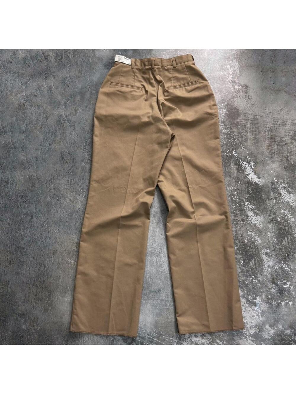 Vintage US Navy Womens Dress Pants. Tan Creighton Waist 26